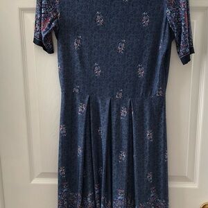 PrettyLittleThing Juniors Size M Stretch Pullover Dress Paisley Floral